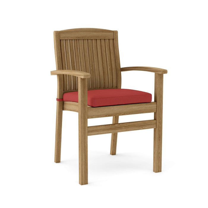 Stackable Teak Chairs (Set of 4) - Sahara - Teak HQ™