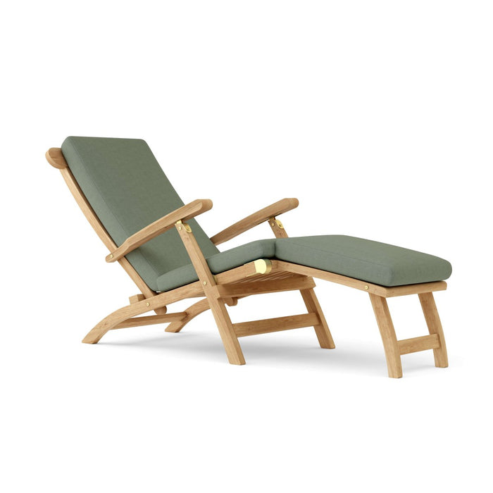 Steamer Deck Chair - Royal - Teak HQ™