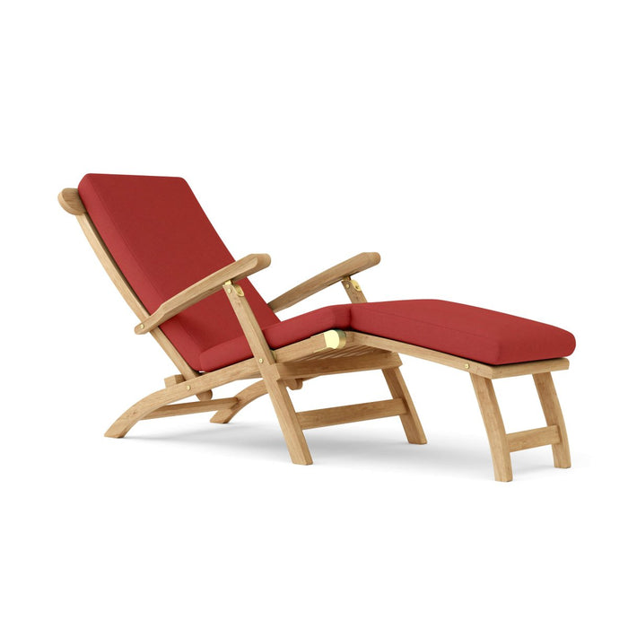 Steamer Deck Chair - Royal - Teak HQ™