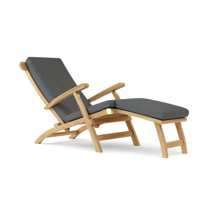 Steamer Deck Chair - Royal - Teak HQ™