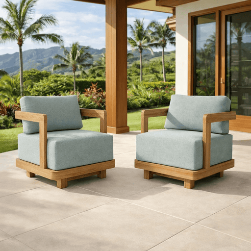 Swivel Teak Chair - Granada (Swivel) - Teak HQ™