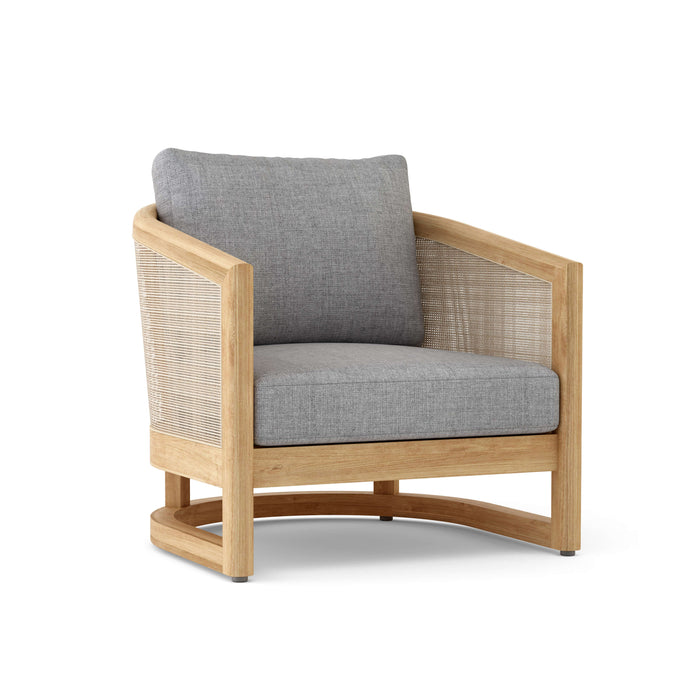 Solid Teak Lounge Chair - Catania