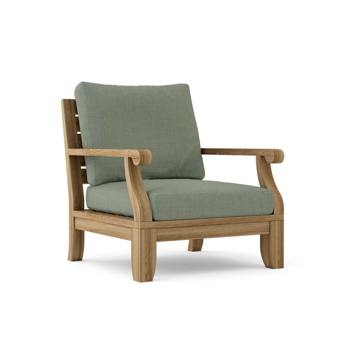 Teak Deep Seating Chair - Riviera