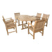 Teak 7 - Piece Outdoor Dining Set - Bahama (Table) & Sahara (Chairs) - Teak HQ™