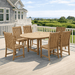 Teak 7 - Piece Patio Dining Set - Bahama (Table) & Chicago (Chairs) - Teak HQ™