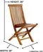 Teak 8 - Seater Patio Furniture Set (Including Table) - by All Things Cedar - Teak HQ™