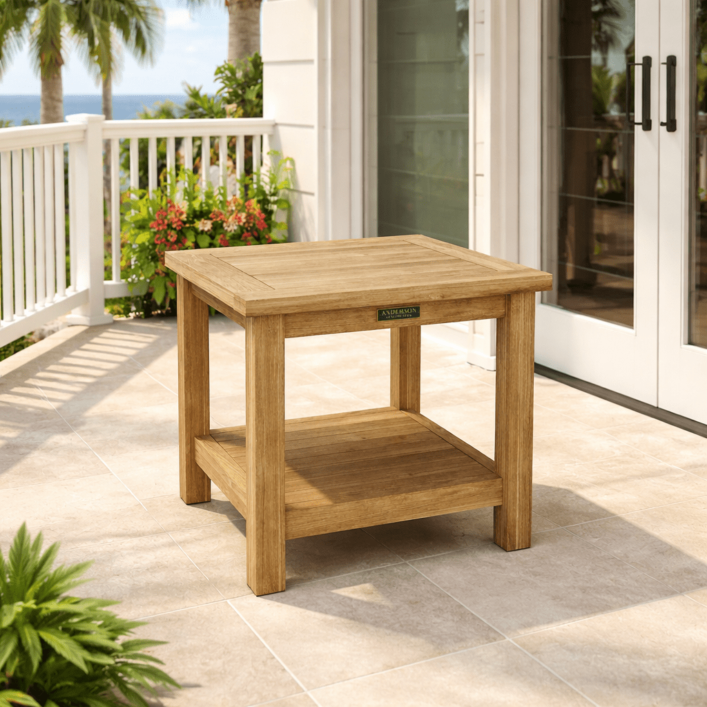 Teak Accent Table (22