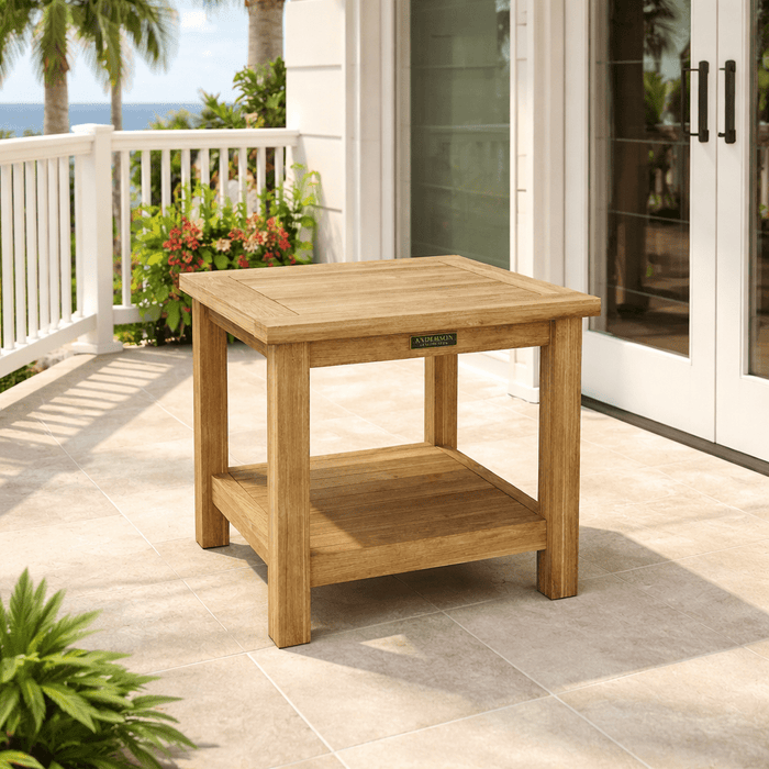 Teak Accent Table (22" Square) - Bahama - Teak HQ™