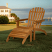 Teak Adirondack Chair Footrest - Royal Teak - Teak HQ™