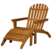 Teak Adirondack Chair Footrest - Royal Teak - Teak HQ™