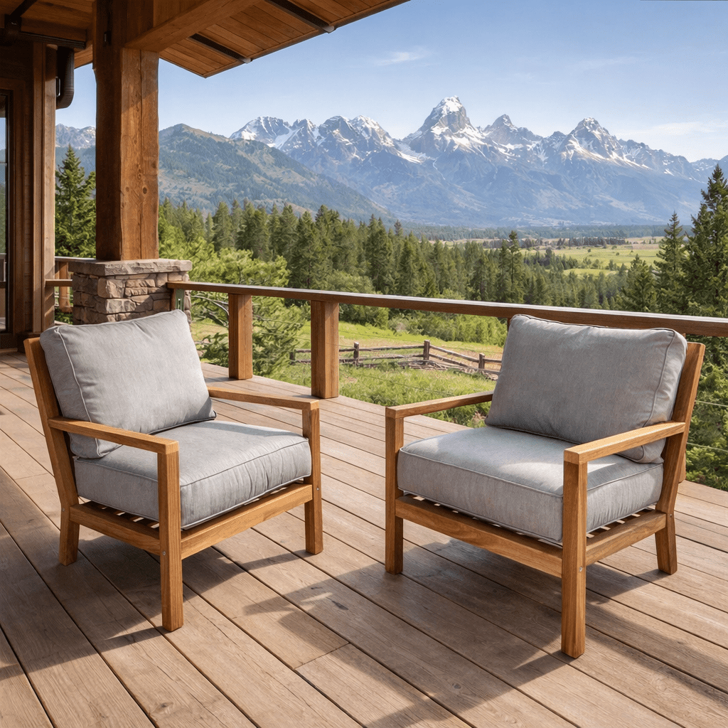 Teak Arm Chair - Coastal - Teak HQ™