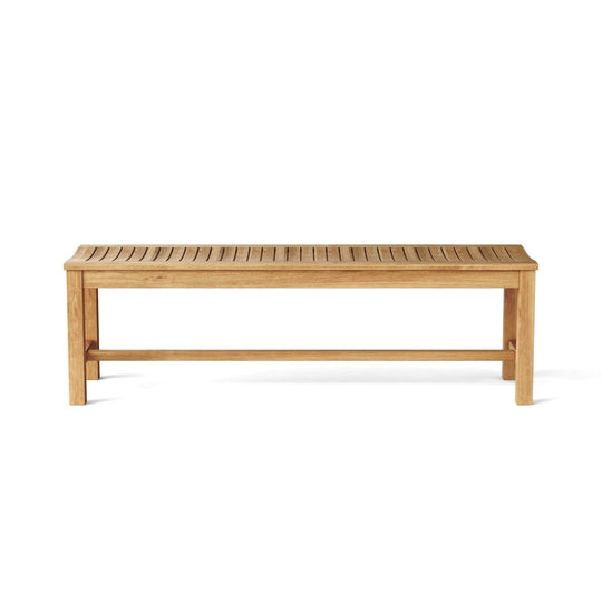 Teak Backless Bench (3 - Seater) - Casablanca - Teak HQ™