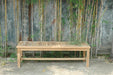 Teak Backless Bench (3 - Seater) - Casablanca - Teak HQ™