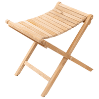 Teak Backless String Seat (Foldable) - Azzura