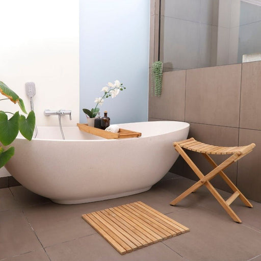 Teak Backless String Seat (Foldable) - Azzura - Teak HQ™