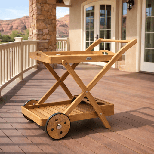 Teak Bar Cart - Royal Teak - Teak HQ™