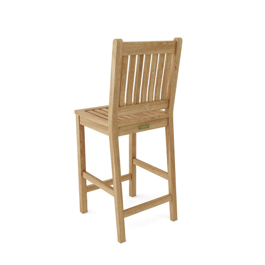 Teak Bar Height Chair - Avalon - Teak HQ™