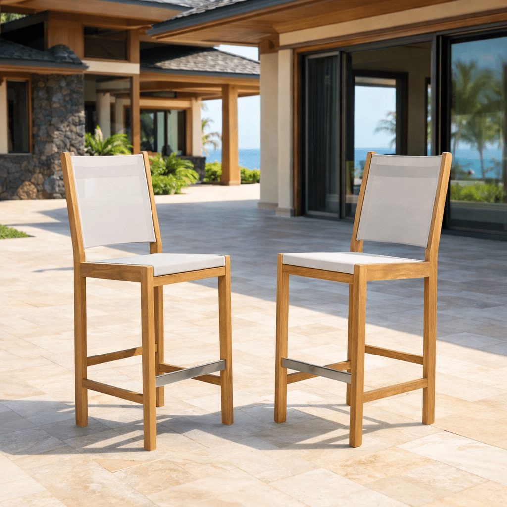 Teak Bar - Height Outdoor Chair - Royal Teak - Teak HQ™