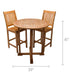 Teak Bar Height Table (39" Diameter) - Royal Teak - Teak HQ™