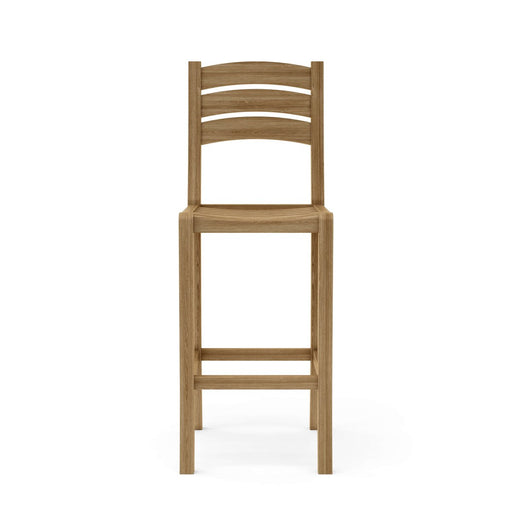 Teak Bar Stool With Back - Mandalay - Teak HQ™