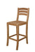 Teak Bar Stool With Back - Mandalay - Teak HQ™