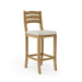 Teak Bar Stool With Back - Mandalay - Teak HQ™