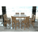 Teak Bar Table Set - Windsor (Table) & Avalon (8 Chairs) - Teak HQ™