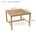 Teak Bar Table Set - Windsor (Table) & Avalon (8 Chairs) - Teak HQ™