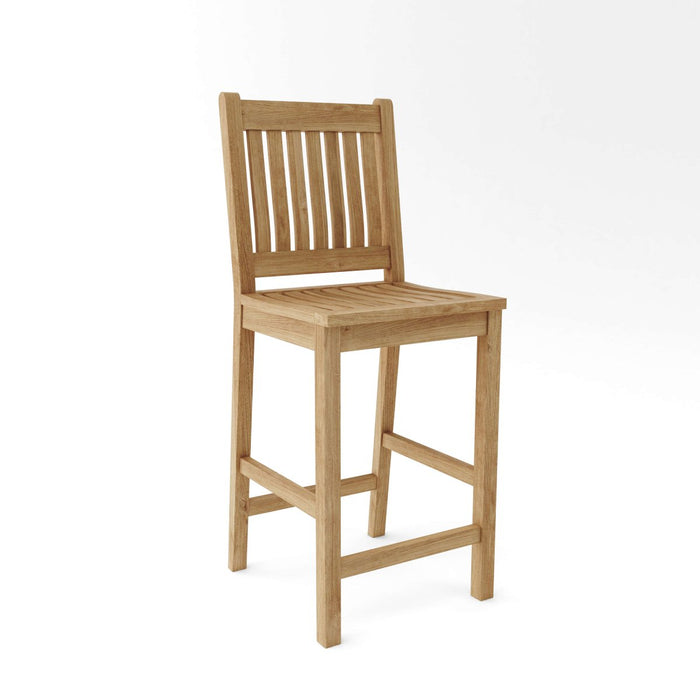 Teak Bar Table Set - Windsor (Table) & Avalon (8 Chairs) - Teak HQ™