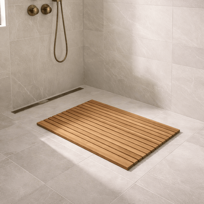 Teak Bath Mat (31" Wide) - Spa - Teak HQ™