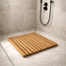 Teak Bathroom Floor Mat (25" Wide) - Spa - Teak HQ™