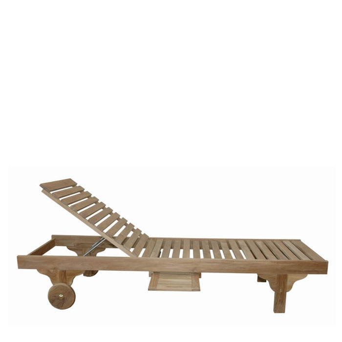 Teak Beach Chairs Set - Capri 4 - Piece Lounger Set - Teak HQ™