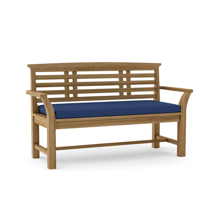 Teak Bench With Back (2 - Seater) - Sakura - Teak HQ™