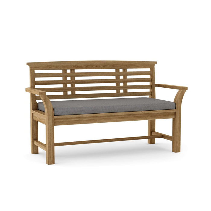 Teak Bench With Back (2 - Seater) - Sakura - Teak HQ™