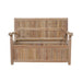 Teak Bench With Storage (2 - Seater) - Vilano - Teak HQ™