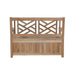 Teak Bench With Storage (2 - Seater) - Vilano - Teak HQ™