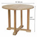 Teak Bistro Table (35" Round) - Montage - Teak HQ™