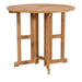 Teak Bistro Table and Chairs - DropLeaf (Table) & Admiral (2 Chairs) - Teak HQ™