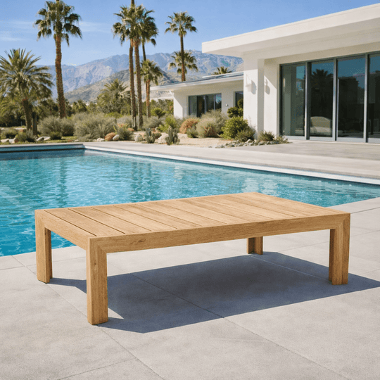 Teak C Table (57" Long Rectangle) - Smyrna - Teak HQ™