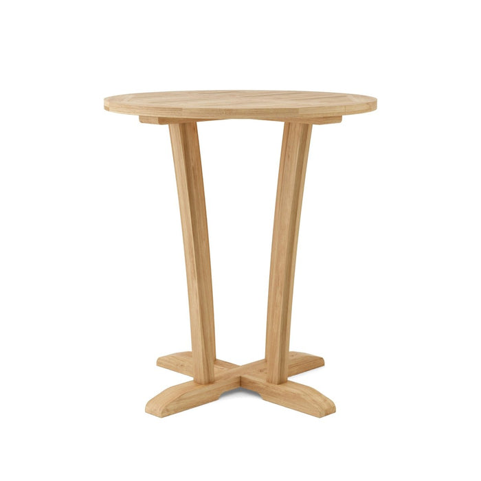 Teak Cafe Table (35" Round) - Descanso - Teak HQ™