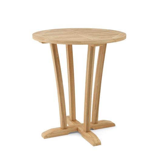 Teak Cafe Table (35" Round) - Descanso - Teak HQ™