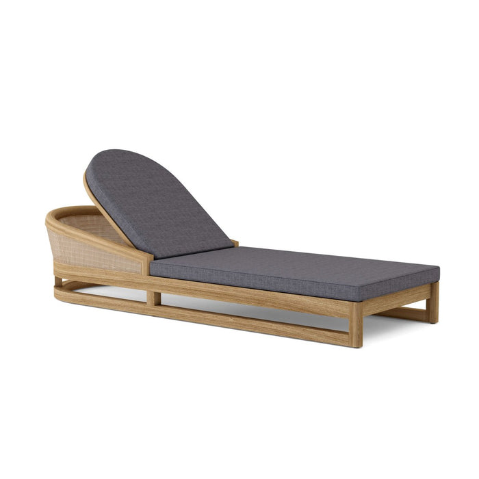 Teak Chaise Lounge Chair - Catania - Teak HQ™