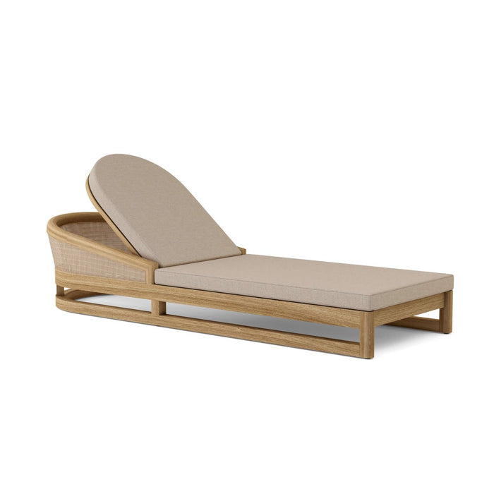 Teak Chaise Lounge Chair - Catania - Teak HQ™