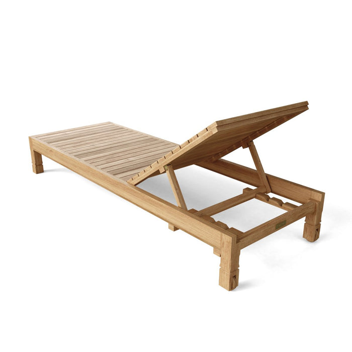 Teak Chaise Lounge - South Bay - Teak HQ™