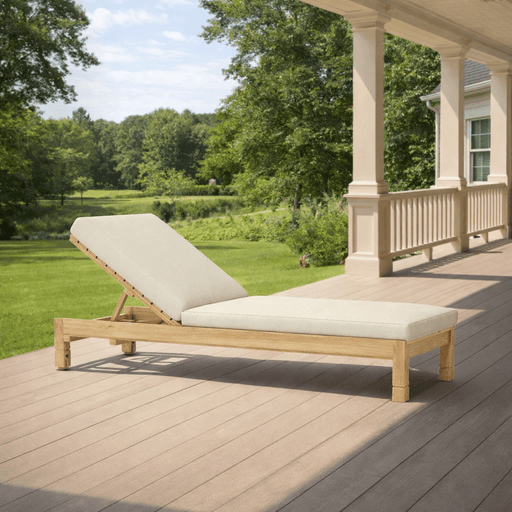 Teak Chaise Lounge - South Bay - Teak HQ™