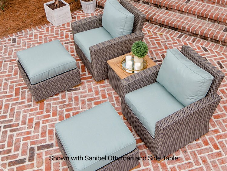 Teak Club Chair - Sanibel - Teak HQ™
