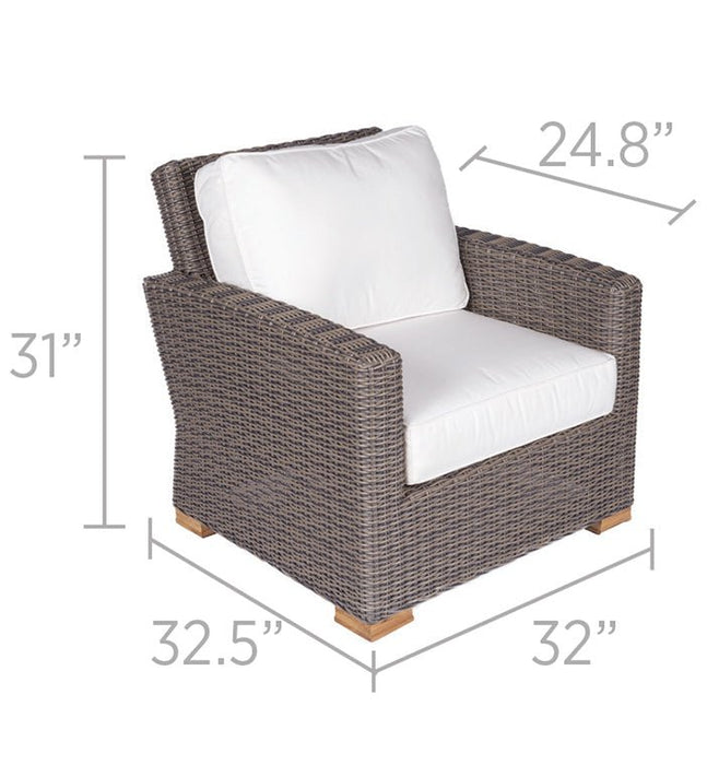 Teak Club Chair - Sanibel - Teak HQ™