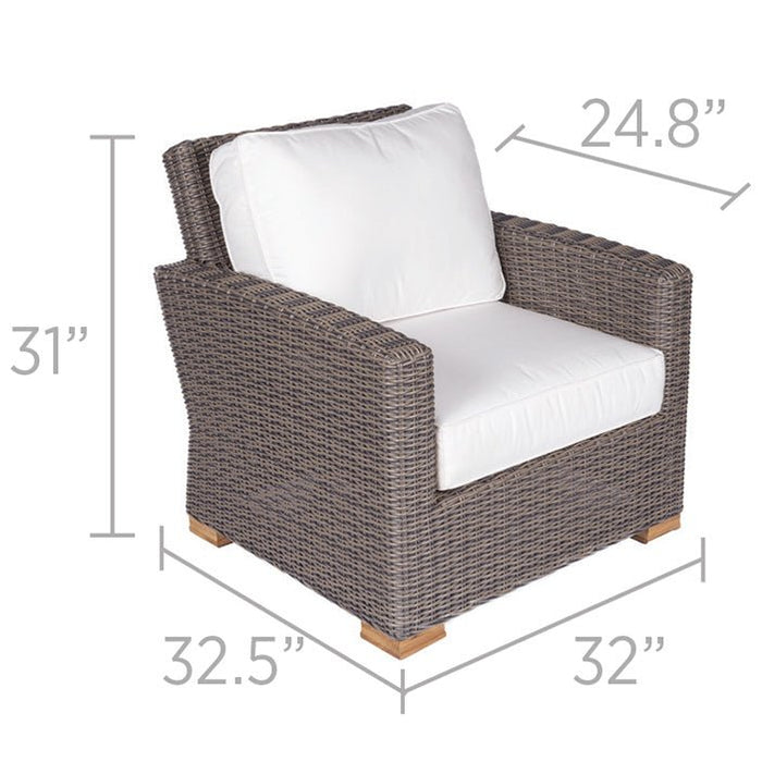 Teak Club Chair - Sanibel - Teak HQ™