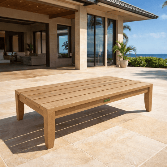 Teak Coffee Table (48" Long Rectangle) - Coronado - Teak HQ™