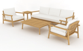 Teak Coffee Table for Outdoors (Rectangle) - Seville - Teak HQ™